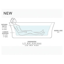 Stargaze - Heated Air Bath - 60" - Free Standing