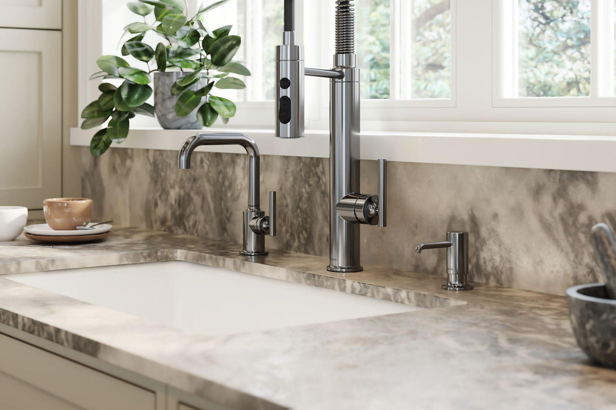 Purist - Soap/Lotion Dispenser - Deck Mount - /Plastic