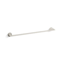 Modern - 24" Wall Mount Towel Bar - Zinc/