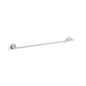 Modern - 24" Wall Mount Towel Bar - Zinc/