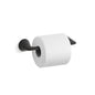 Modern - Toilet Tissue Holder - Wall Mount - Zinc/