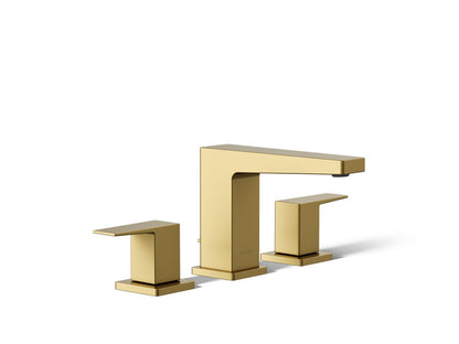 Honesty - Widespread Bathroom Sink Faucet - 4-1/8" - 0.5 GPM