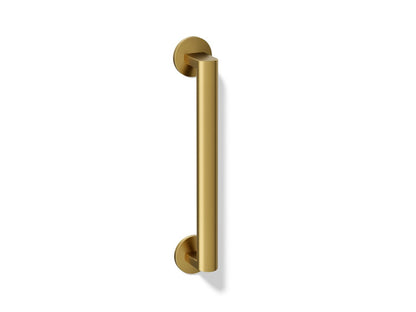 Components - Contemporary Grab Bar - Wall Mount - /Zinc