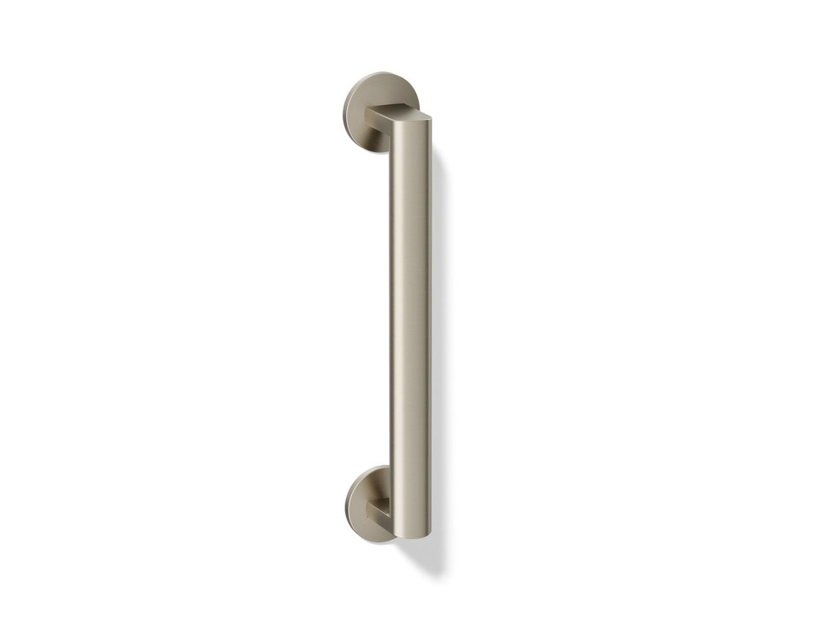 Components - Contemporary Grab Bar - Wall Mount - /Zinc