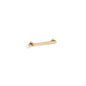 Components - Contemporary Grab Bar - Wall Mount - /Zinc