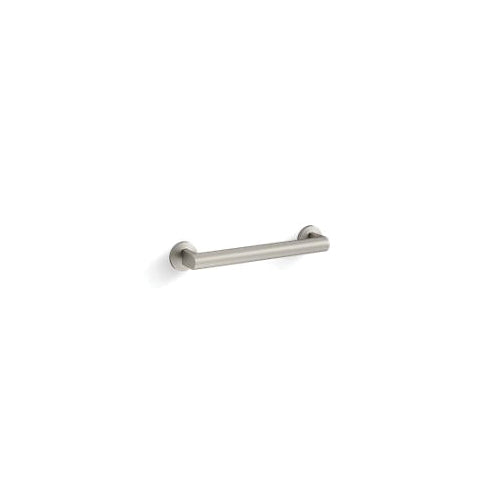 Components - Contemporary Grab Bar - Wall Mount - /Zinc