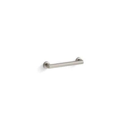 Components - Contemporary Grab Bar - Wall Mount - /Zinc