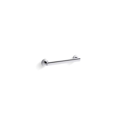 Components - Contemporary Grab Bar - Polished Chrome