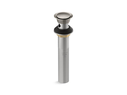 Clicker Drain, 8-5/16 in H, Vibrant Titanium