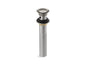 Clicker Drain, 8-5/16 in H, Vibrant Titanium