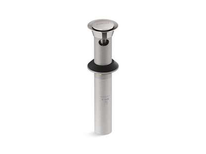 Clicker Drain, 8-5/16 in H, Vibrant Titanium