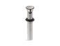 Clicker Drain, 8-5/16 in H, Vibrant Titanium