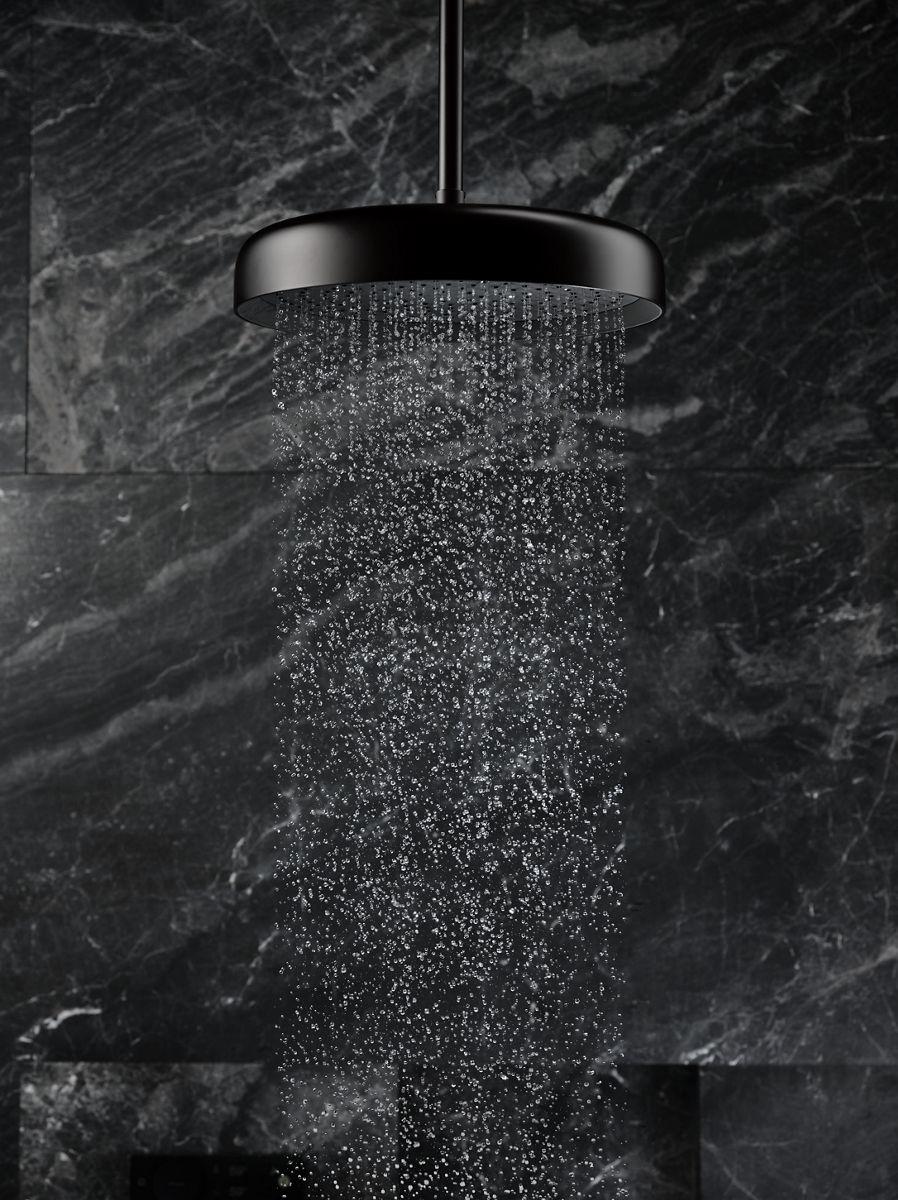 Statement - Single-Function Rain Shower Head - Ceiling Mount