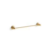 Relic - 18" Towel Bar - Zinc - Vibrant Brushed Moderne Brass
