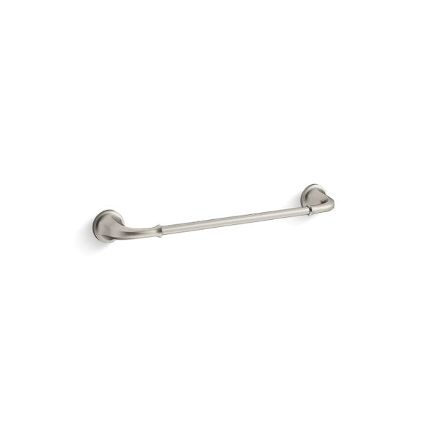 Refined - 18" Towel Bar - Vibrant Brushed Nickel