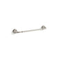 Refined - 18" Towel Bar - Vibrant Brushed Nickel