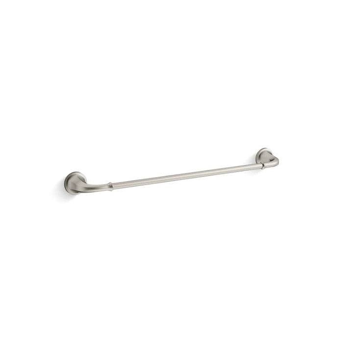 Refined - 24" Towel Bar - Vibrant Brushed Nickel