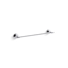 Decorative - 18" Towel Bar - Polished Chrome