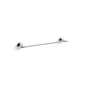 Decorative - 18" Towel Bar - Polished Chrome