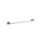 Decorative - 24" Towel Bar - Vibrant Brushed Nickel