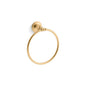 Decorative - Towel Ring - 7-7/8" Dia Ring - Modern Brass