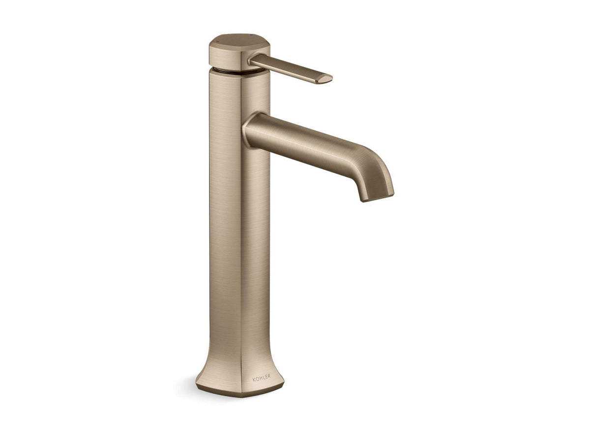 Occasion - Tall Single Handle Bathroom Sink Faucet - 1 GPM
