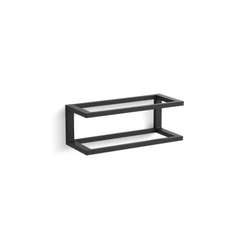 Draft - 12" Towel Bar Frame - Zinc/
