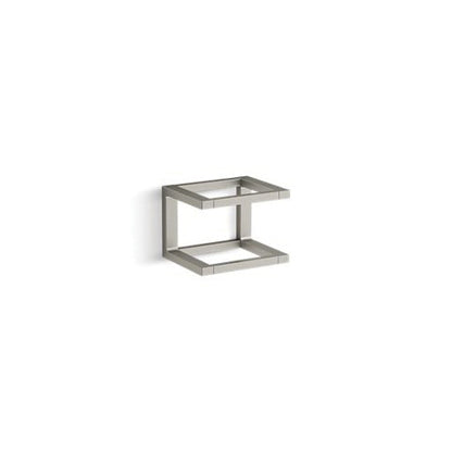 Draft - 6" Towel Bar Frame - Zinc/