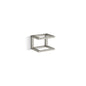 Draft - 6" Towel Bar Frame - Zinc/