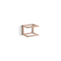 Draft - 6" Towel Bar Frame - Zinc/