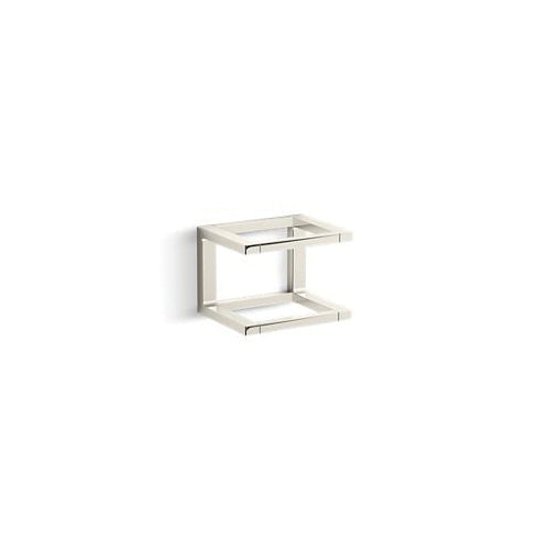Draft - 6" Towel Bar Frame - Zinc/