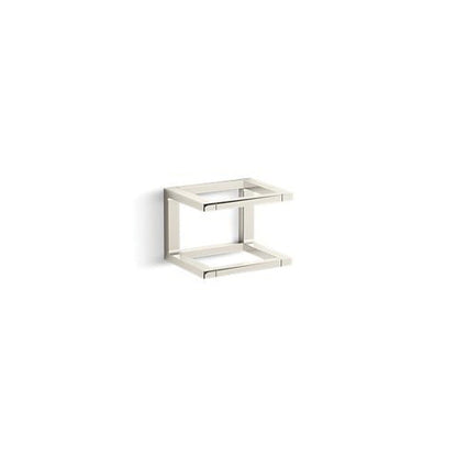 Draft - 6" Towel Bar Frame - Zinc/