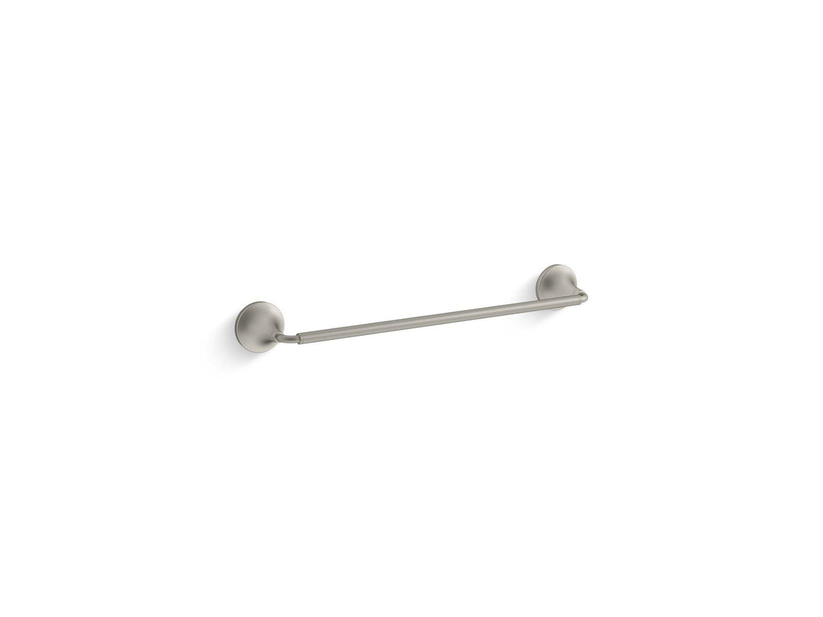 Tone - 18" Wall Mount Towel Bar - Zinc/Stainless Steel