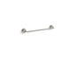 Tone - 18" Wall Mount Towel Bar - Zinc/Stainless Steel