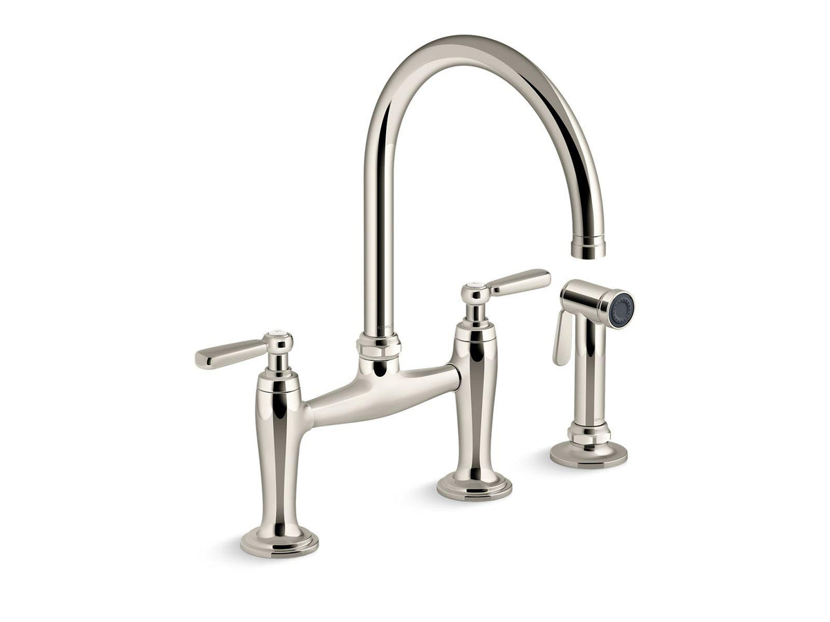 Kohler 28356 Kitchen Sink Faucet with Side Sprayer