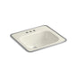 Tahoe - 20" Bathroom Sink with Overflow - Drop-in