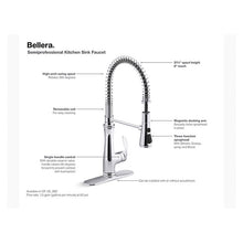 Bellera - Semi-Professional Kitchen Sink Faucet - 1.5 GPM