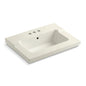 Tresham - 25-7/16" Bathroom Sink with Overflow - Vanity Top