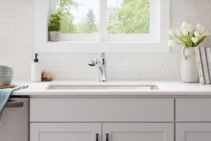 Jolt - Traditional Kitchen Sink Faucet - Vibrant Stainless