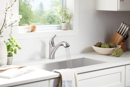 Jolt - Traditional Kitchen Sink Faucet - Vibrant Stainless