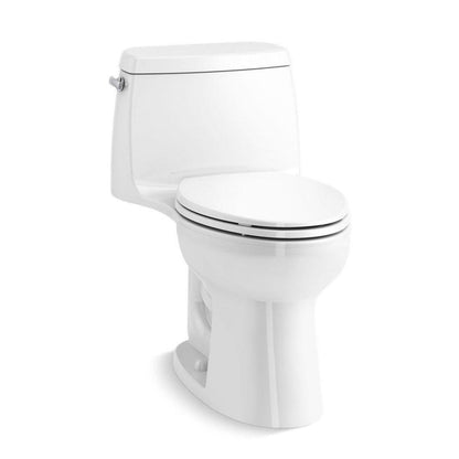 Santa Rosa - 1-Piece Toilet - White - Floor Mount