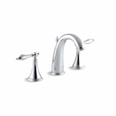 Finial - Widespread Bathroom Sink Faucet - 4-1/4" - 1.2 GPM
