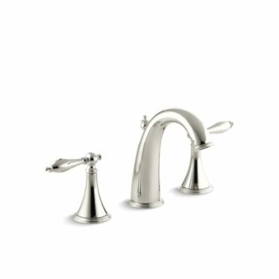Finial - Widespread Bathroom Sink Faucet - 4-1/4" - 1.2 GPM