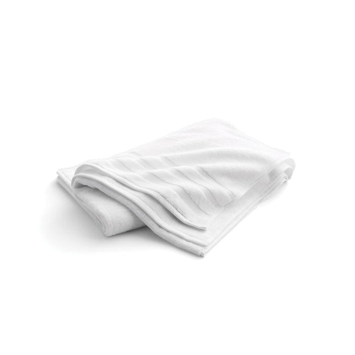 K-31506-Te - Bath Linens Sheet with Terry Weave - White
