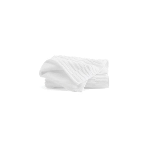 K-31508-Ta - Linens Hand Towel with Tatami Weave - White