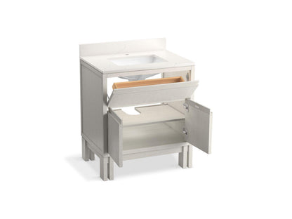 Solive - Contemporary Bathroom Vanity Cabinet - Floor Mount