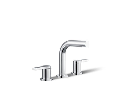 Elate - Contemporary Bathroom Sink Faucet - Deck Mount