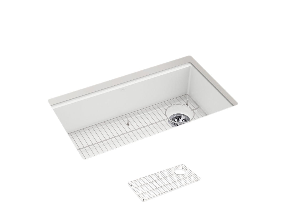 Billings - Sink - Matte White - Undermount