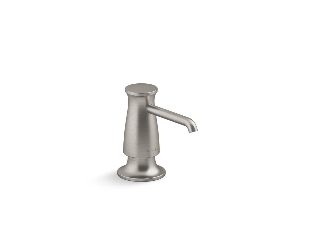 Soap/Lotion Dispenser, Vibrant Stainless, Brass/Plastic