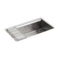 8 Degree - 33" Kitchen Sink - Stainless Steel - Undermount